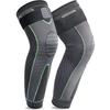 Running Knee Pads Knitted Extended Knee Pads Long Leg Bandages Pressurized Warm Thigh Knee Pads Sports Cycling Leg Pads Socks