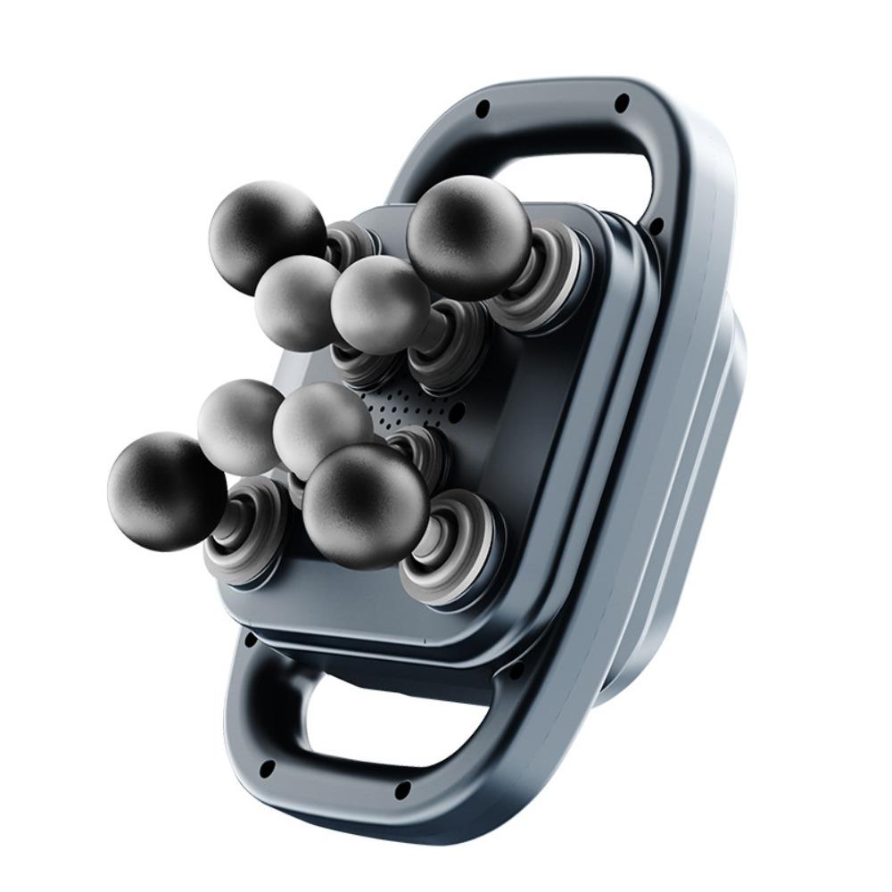 С светодиодным дисплеем 8-головочный массажер Высокочастотная вибрация Быстрое восстановление Массажер для талии Ультратихая работа Долговечный