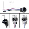 3157 3357 4157 T25 Brake Turn Signal Light Socket Harness Wires For LED or Stock