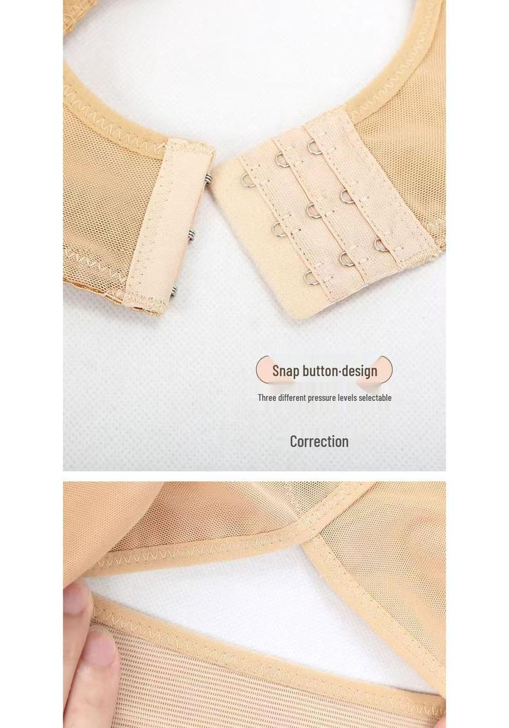 Posture Correcting Bra with Side Support and Chest Lift