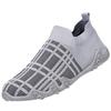 Men's shoes summer new breathable fly-woven soft surface men's sports shoes trendy casual soft sole one pedal Doudou shoes