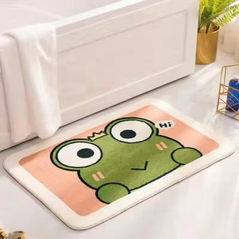 Cartoon Cute Rabbit Avocado Entrance Carpet Non Slip Wear Living Room Bedroom Ins Style Home Decoration Carpet