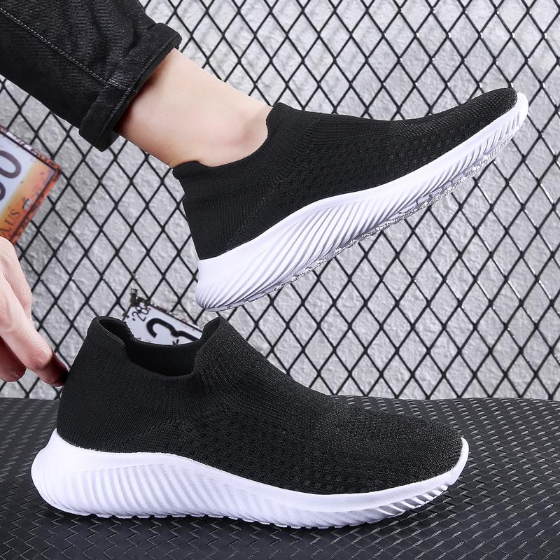 2024 Spring New Fashion Casual Mesh Shoes Comfortable, Light and Breathable Men's Flat Vulcanized Shoes  Zapatillas Hombre