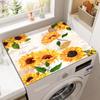 Retro Washing Machine Covers Kitchen Absorbent Coffee Machine Refrigerator Cover Pad Drain Pad Microwave Oven Insulation Pad