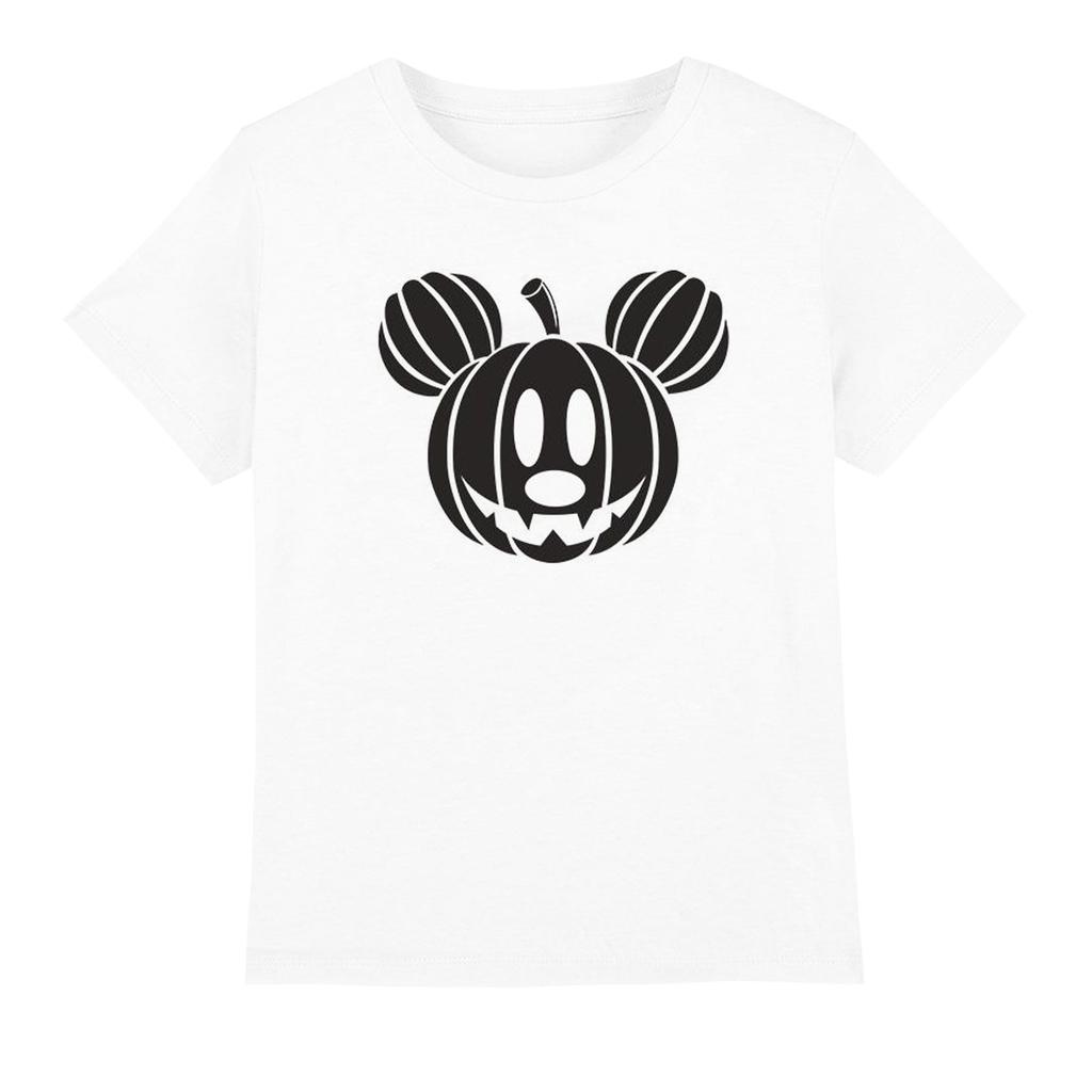 Disney Childrens/Kids Mickey Mouse Pumpkin Head T-Shirt