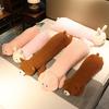 Large Animal Rabbit Lying Down Throw Pillow Plush Toy Bear Pink Pig Doll Girl Sleeping Soothing Ragdoll Doll
