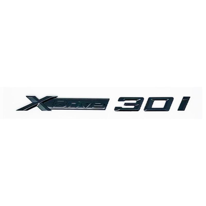 New Style XDrive Alphanumeric Trunk Emblem Sticker for BMW X5 - 28i 30i 35i 40i 48i 50i 30d All-Wheel Drive Badge