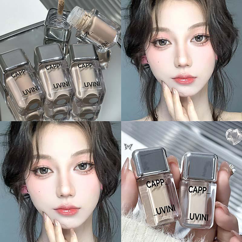 Cappuvini Crystal Clear Ice Cube Concealer: Cover Dark Circles & Acne Marks for a Bare Face Look - Ideal for Students & Commuters.