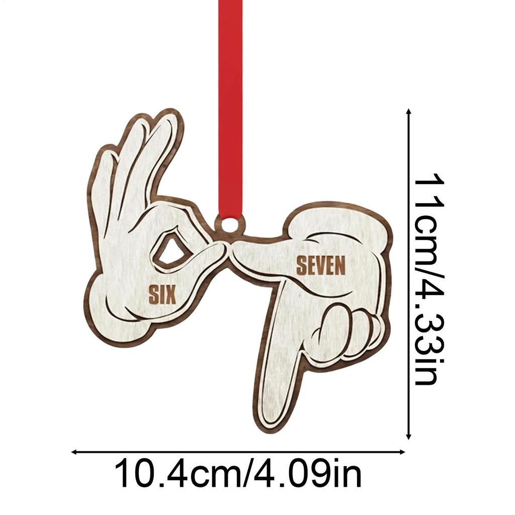 Christmas Ornaments Festive Seasonal Decor Christmas Wooden Sign Ornament For Indoor Wall Window Porch Front Door Outdoor