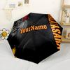 Galatasaray1 Customize Your Name Umbrella Portable Automatic Umbrella Retractable Design with 8-Rib Durability Foldable Design Travel Essential