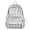 Schoolbag Japanese ins cute cartoon printed schoolbag ballet lace sweet soft girl travel value backpack