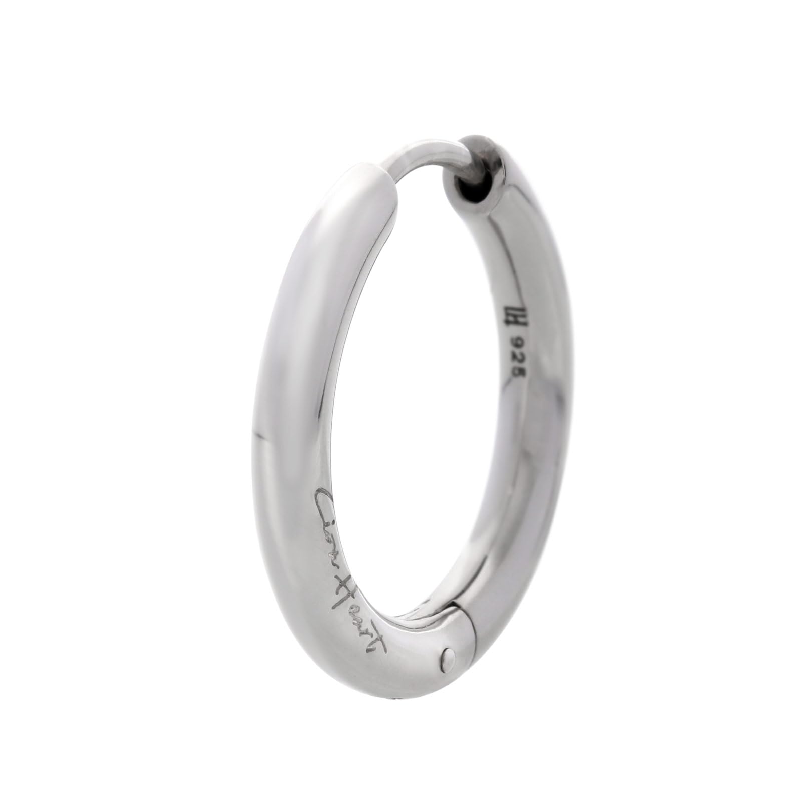 

LION HEART Earrings Hoop for One Ear Silver Sterling Silver SV925 Unisex Brand Jwell Limited [Lion Heart] Men s Women s