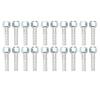 20PCS Air Conditioning Hose Barb Fitting Straight Aluminum High Strength Universal for Cars Trucks 5 8in