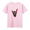 2026 Venom Marvel Peripherals Printed Childrens TShirt Roundneck Pure Cotton Family Clothing for Parents and Children