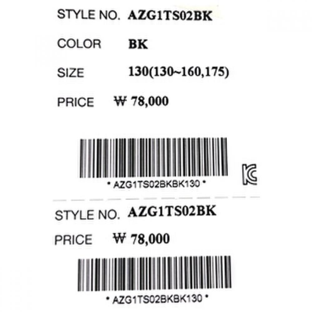 BlueTail Black STripe T shirT azg1Ts02bk