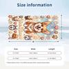 Dog Theme Beach Towel Personalized Custom Name & Text Soft Quick Dry Beach Towel for Swimming Travel