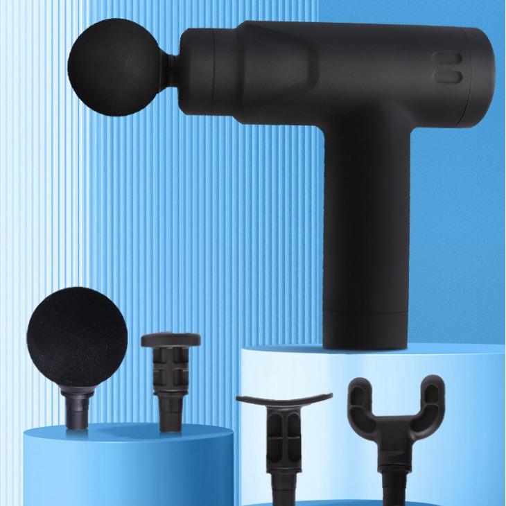 

Фашиальный пистолет Массажер для шеи Мини Фитнес Фасция + Расслабление мышц Фашиальный пистолет Массажер