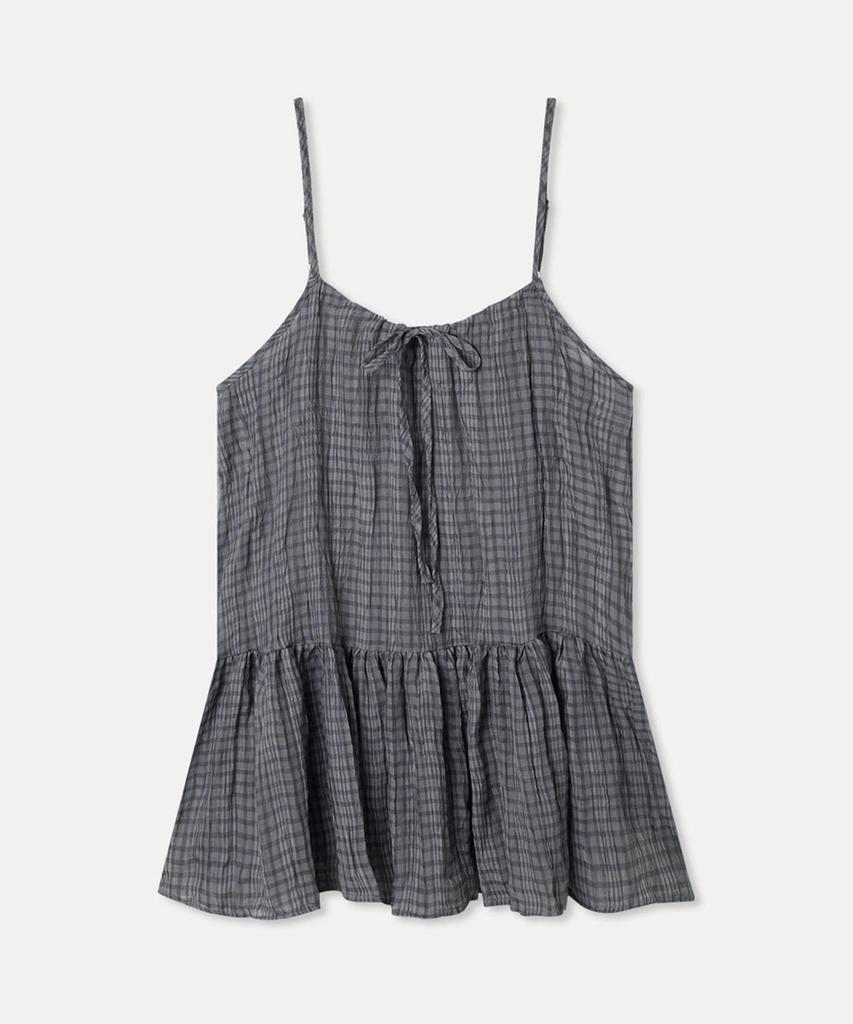 MIXXO Check Sleeveless Layered Dress_Miwowg91Ss