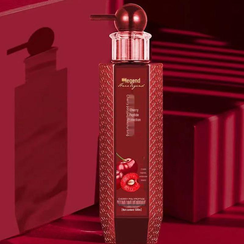 Legendary Cherry Peptide Shampoo & Hair Mask Set: Smoothing, Repairing, & Long-Lasting Fragrance