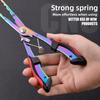 1pc Multi-Functional Fishing Pliers & Gripper - Stainless Steel Hooks, Cutters & Sheath - Lanyard Included