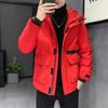 New Down Jacket Men's Short Winter Outdoor Hooded Top Winter Clothing