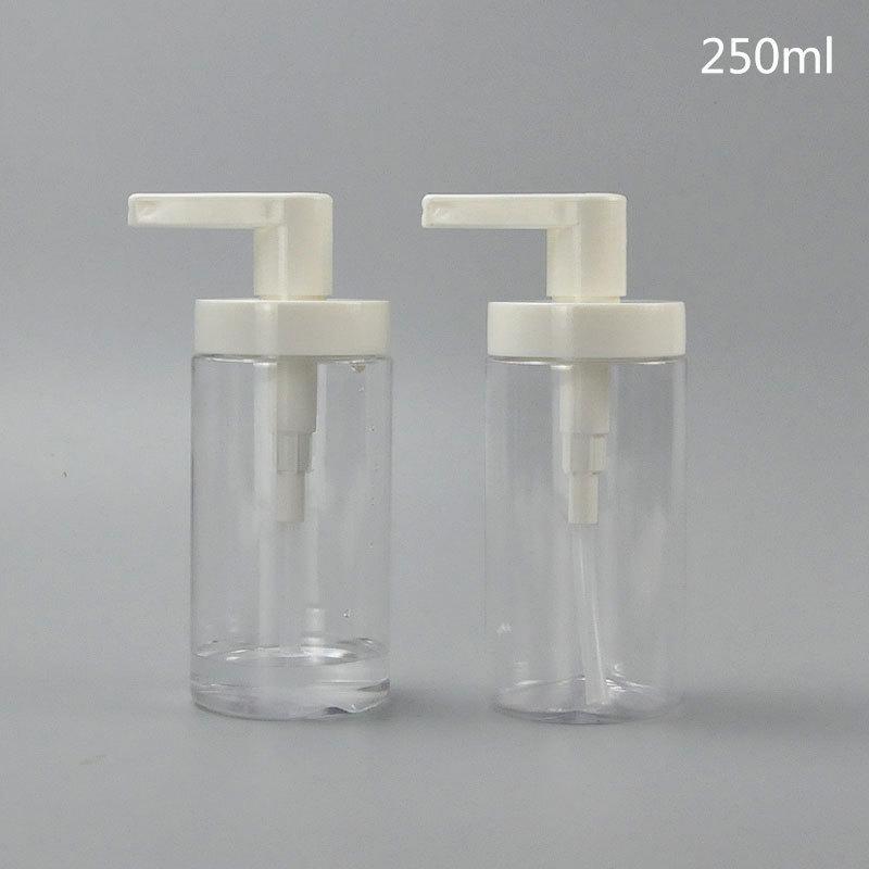 

Nordic Style PETG Soap Dispenser: Modern, Simple, Plastic Bottle for Hand Sanitizer, Shampoo, or Soap in Bathroom.