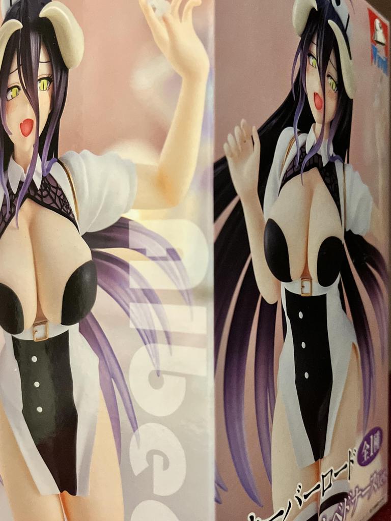 Overlord Vivit Figur Albedo Krankenschwester Version. Weiße Preisfigur
