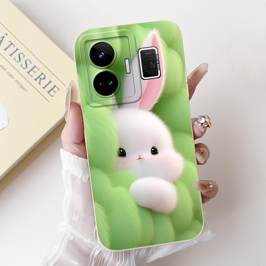 For Realme GT3 Case RMX3709 Cute Funny Cartoon Cover Soft Silicone Case For Realme GT Neo 5 Neo5 240W RealmeGT3 Back Cover Coque