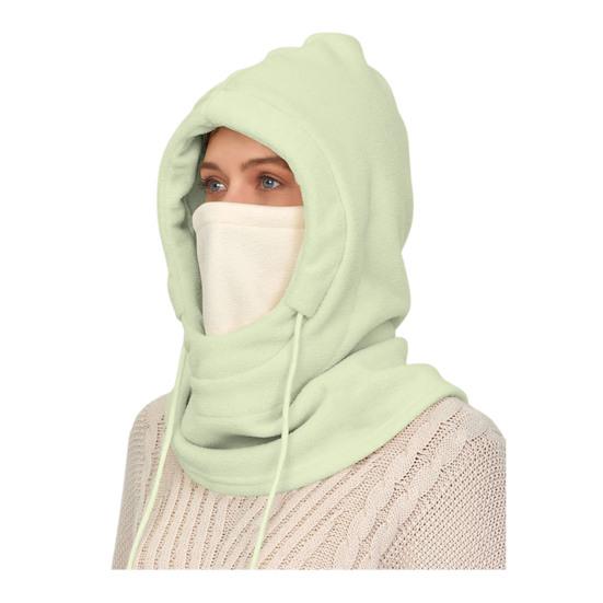 Jezdecká pokrývka hlavy Vylepšený fleece Nastavitelná stahovací šňůrka Větruodolný design Zesílená lyžařská čepice Vybavení do chladného počasí