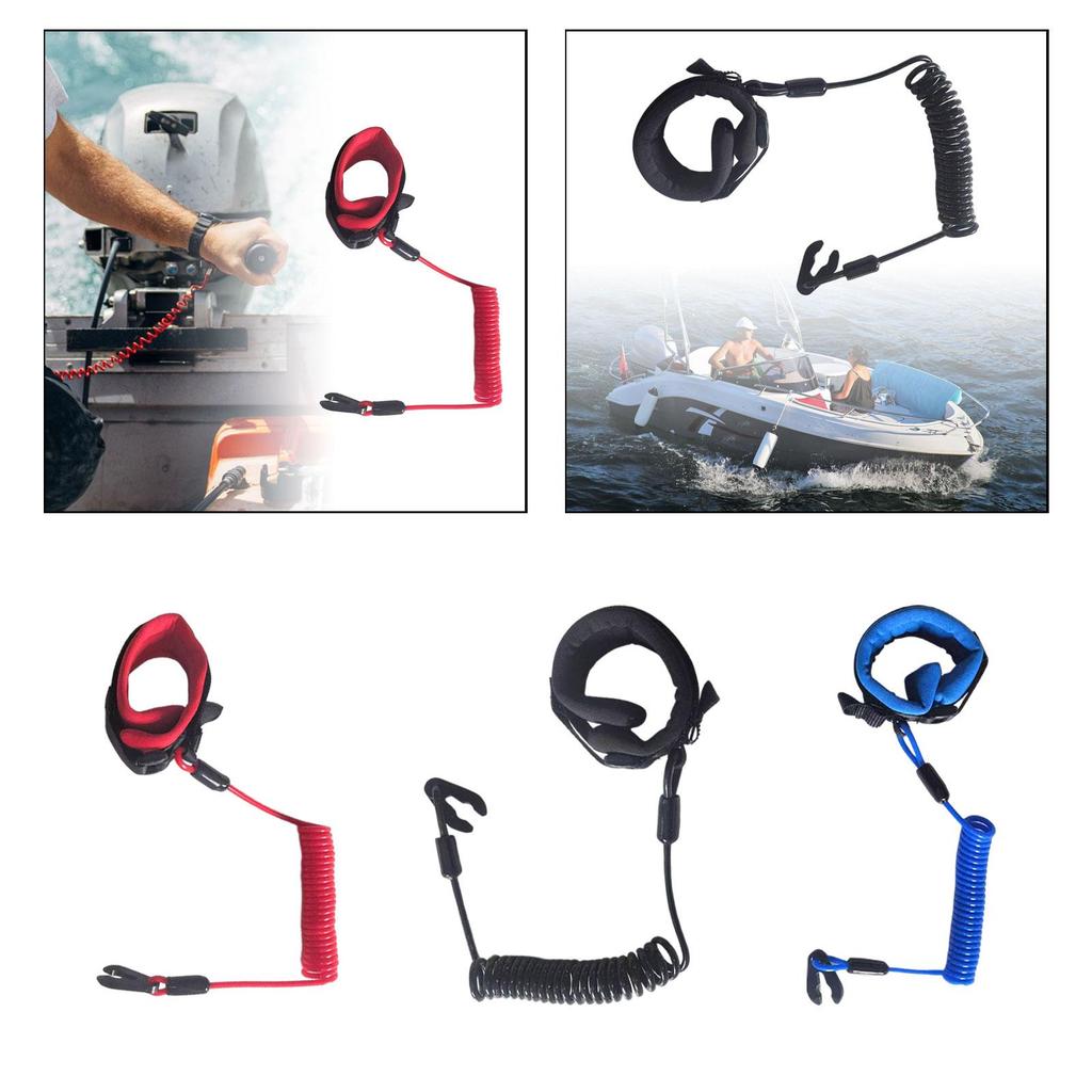 Start Stop Kill Safety Lanyard EW2683480000 Handlebar Switch Key for Yamaha Waveventure Waveraider Waveblaster Waverunner