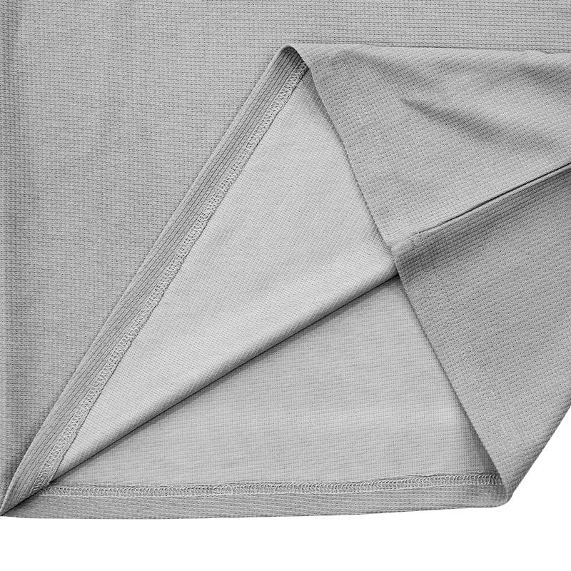 Sommer grenzüberschreitende Athleisure-Mode schlank atmungsaktiv Herren Kurzarm T-Shirt Europäisches und amerikanisches Herren Bindeband Henley-Shirt