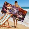 Souls series Print Beach Towel, Large Soft Quick Dry Towel for Beach Camping Swimming