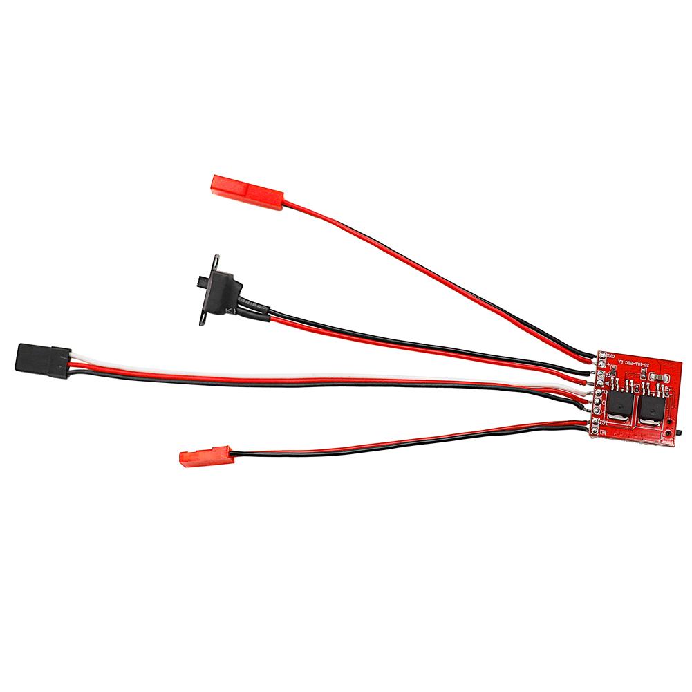 ESC Brush Electronic Motor Speed Controller Multi-Color Mini Brushed Electric Speed Controller Universal for RC Car Model