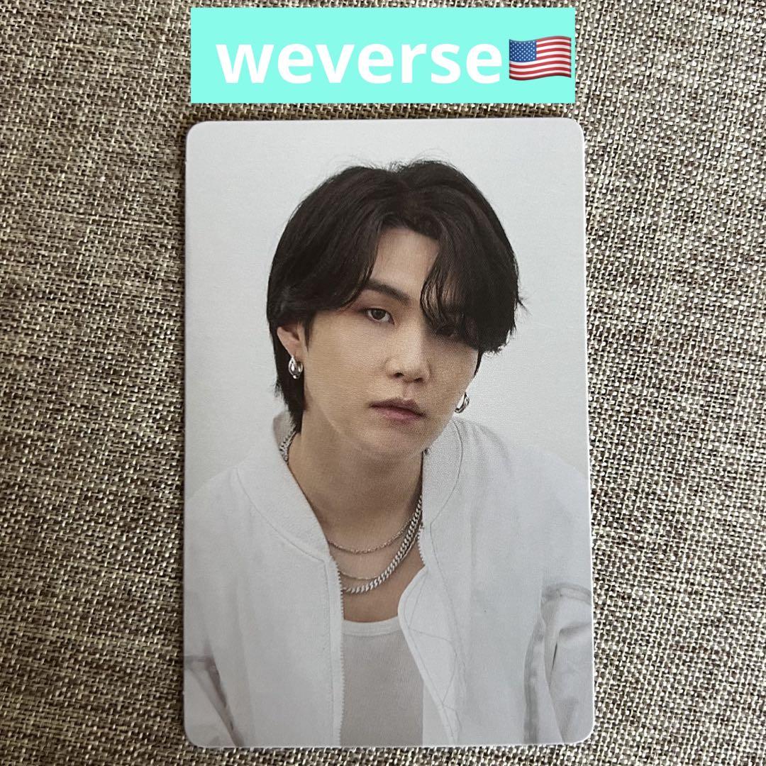 

[USED] BTS PTD America US Weverse Bonus Trading Card Yoongi SUGA