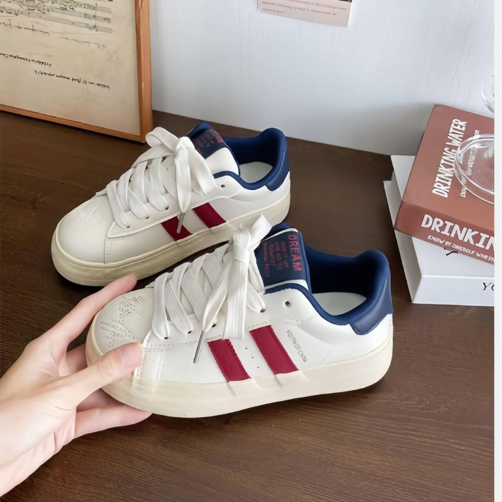 Cute versatile board shoes women's autumn new small white shoes niche shoes casual sports shoes