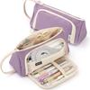 Colored Cute Pencil Case  Pencilcase School Pouch Kawaii Large Capacity Pencil Bag Pencils School Pen Box Stationery Papeleria