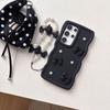 Bowknot Pearl Chain Rope Phone Case For Samsung Galaxy for Samsung Galaxy S26 Ultra S25 Plus S22 S21 S23 S24 FE Cover