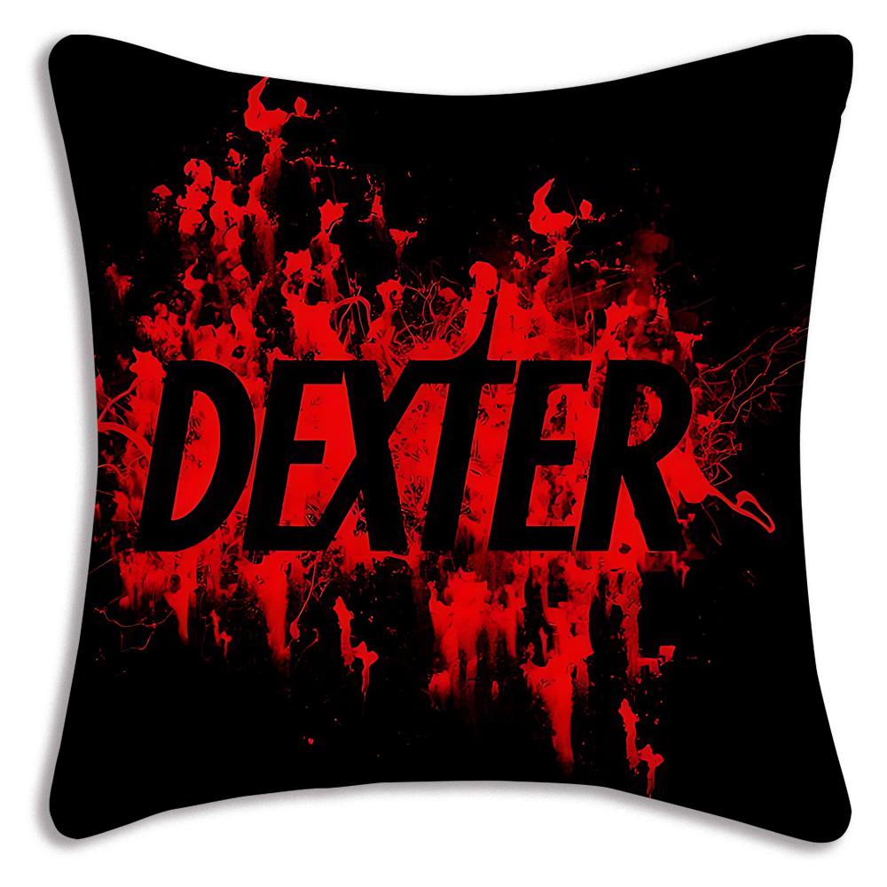 Copricuscini Classici Film D-Dexter Morgans Cartone Animato Divano Decorativo Casa Stampa Double-sided Corto Peluche Carino Copricuscino