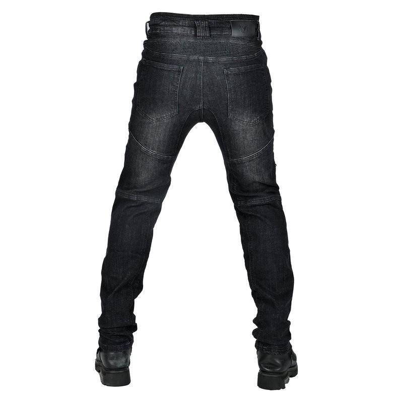 Mens Motorcycle Jeans Straight High Waist Elastic Riding Pants 3rd Gen Honeycomb