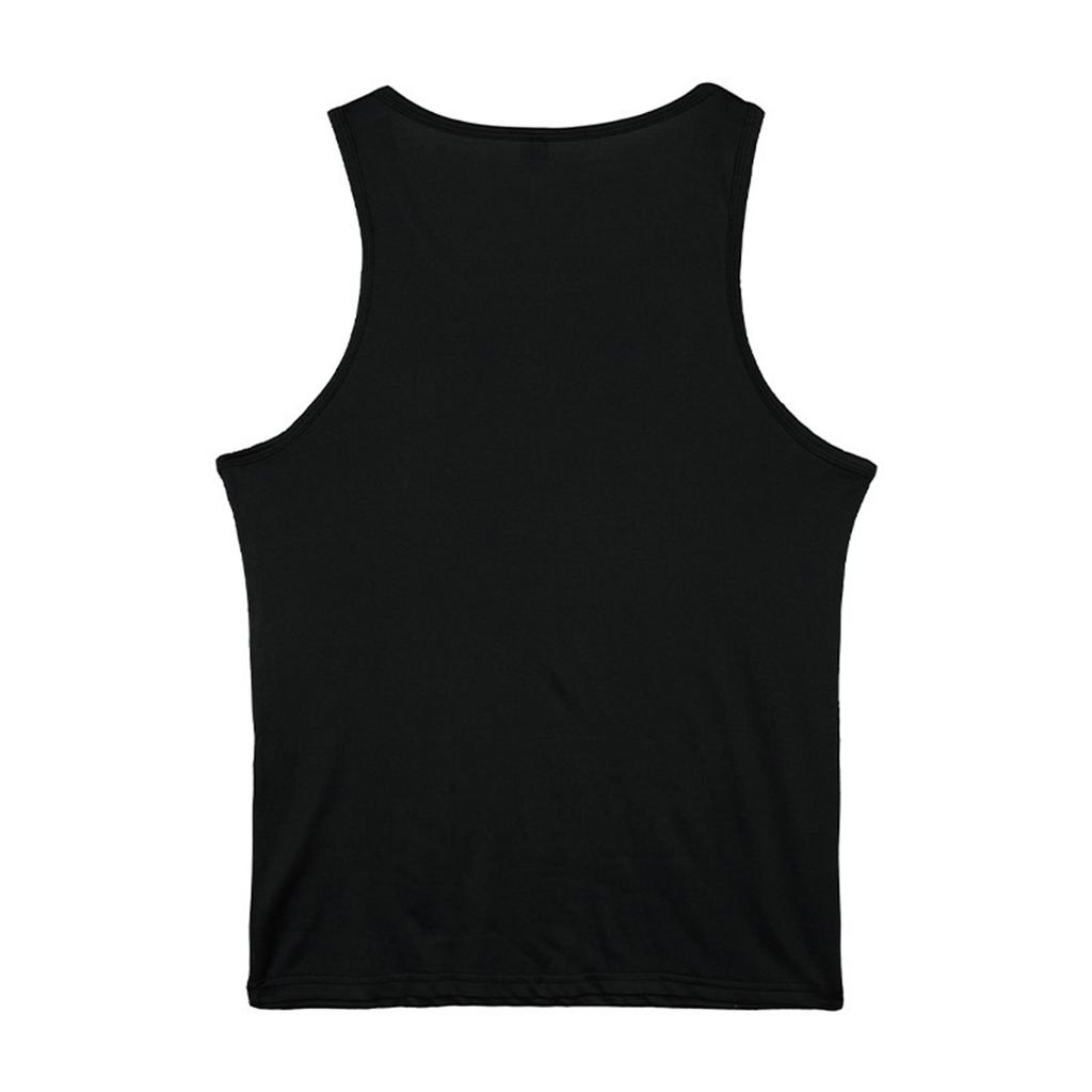 Men's Summer Vest Tight Open Line Round Neck Sleeveless Top Sweat Fitness Training Quick-drying Vest Sports Top