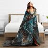 B-BioShocks 2 Remastered Blankets Super Warm Novelty Plush Throw Blanket For Home Decor Airplane Flannel Bedspread Bed Cover