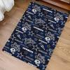 Dallas Cowboys Print Area Rug - Soft, Washable Non-Slip Indoor Mat for Office Chairs, Living Room, Home Office Decorative Rug