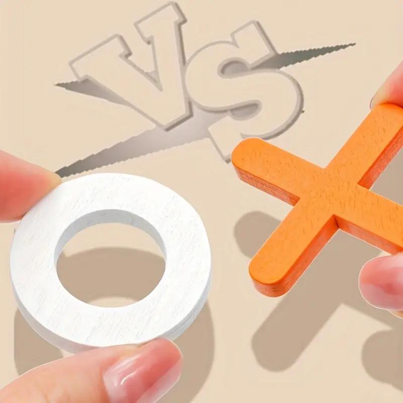 XO Kinderbrettspiel, Eltern-Kind-Interaktion, logisches Denken, lustiges Spiel, Drei-Charakter-Schach, Kinder-Puzzlespielzeug