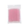 100Pcs Micro Brushes Cotton Swab Eyelash Extension Disposable Eye Lash Glue Cleaning Brushes Applicator Sticks Makeup Tools