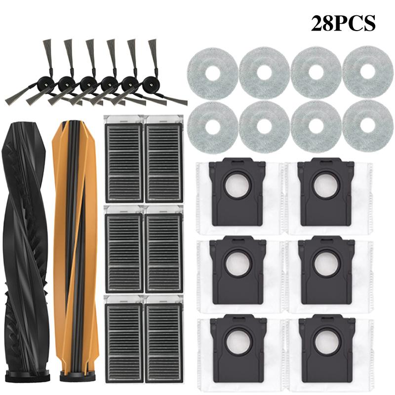 Dreame X50Ultra / X50 Master Vacuums Cleaner Spare Parts Main Side Brush Hepa Filter Mop Cloths Dust Bag Replacement Accessories