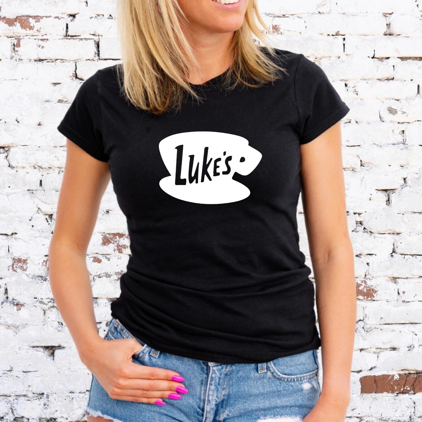 LUKES DINER T-Shirt, GILMORE GIRLS, WHITE MOTIF, Unisex/Lady Fit M