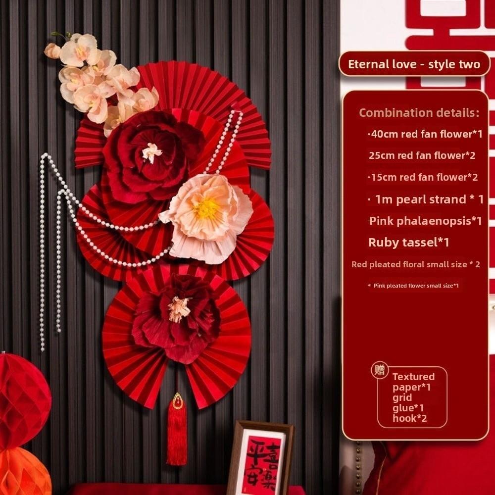 2025 Chinese New Year Wall Decoration DIY Crafts Spring Festival Background  Home Decor