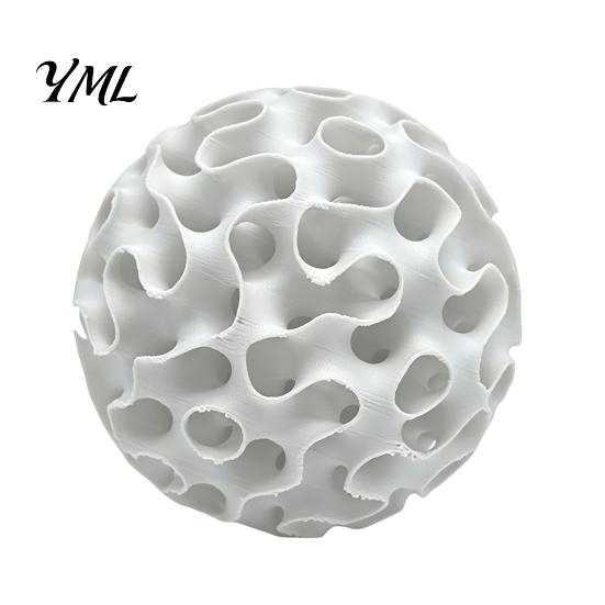 Small Fish Tank Ornament 3D Print Aquarium Shrimp Hideout, Sphere Hollow Breeding Cave, Freshwater Habitat Shelter for Shrimp, Fish, Aquascaping