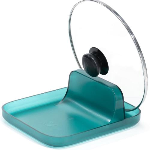 

Li&Zhao Spoon Rest for Stove Top - Stove Spoon Holder for Kitchen Counter Pot Lid Holder Utensil Rest Cooking Spoon Holder