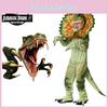 Breathable Polyester Dinosaur Costume For Role Play And Photographing